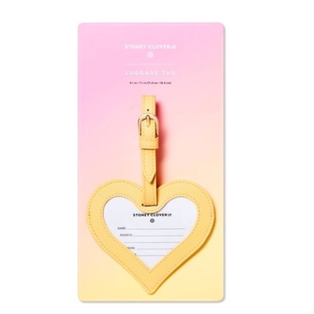 Stoney Clover Lane Limited Edition Heart Luggage Tag